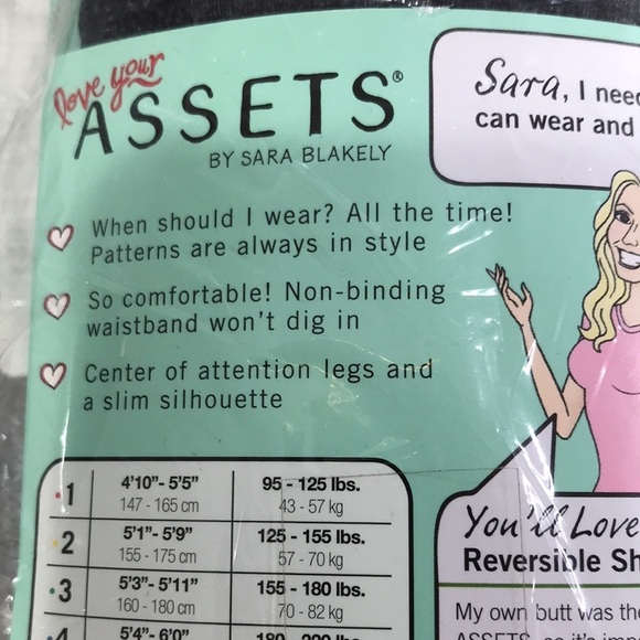 5 Pairs of Love your Assets & Spanx Shaping Tights Black Size L - Picture 11 of 12